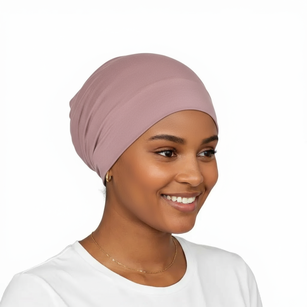 Matching Modal Hijab Set light pink