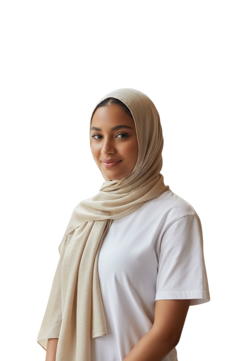 Matching Modal Hijab Set